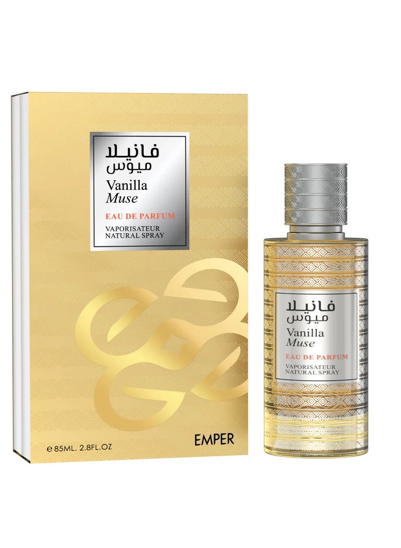 emper Vanilla Muse Eau De Parfum For Unisex - 85 ML - Image 1